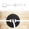 JAGTRADE 2In Grommet Hole USB 2.0 Splitter with 3 Ports