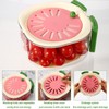 Fruit Washing Bowl, 6.3x5.9in Multifunctional Cleaner Strainer Spinner Washer for