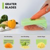 Romon Vegetable Slicer, Slicer, Vegetable Cutter, 14 in 1 Multifunctional