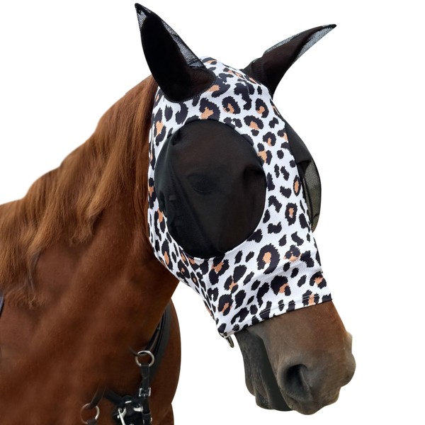 Ehzyaz Horse Fly Mask with Ears - Equine Fly Mask