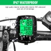 SKIKHN Digital Bicycle Computer, Speedometer Bicycle, 19 Functions Waterproof with