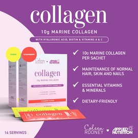 Applied Nutrition X Coleen Rooney Marine Collagen Citrus Flavour 14 x 12.5g Sachets