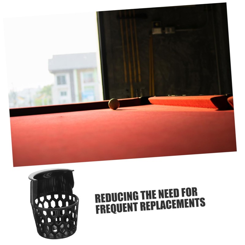 Gatuida 2 Pcs Heavy Duty Billiard Net Basket Durable Plastic
