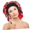 BIUDECO Elastic Round Hat Sleeping Cap Bath Cap Elastic for