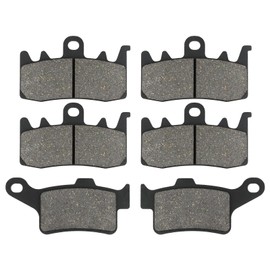 ZICOO Front and Rear Brake Pads for Can-Am Spyder RS RS-S RT RT-S ST F3 F3-S F3-T 2013 2014 2015 2016 2017 2018 2019 2020 2021 2022 2023 2024