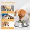 Slow Feeder Dog Bowls Insert, Bestalk Soft Silicone Slow Eating