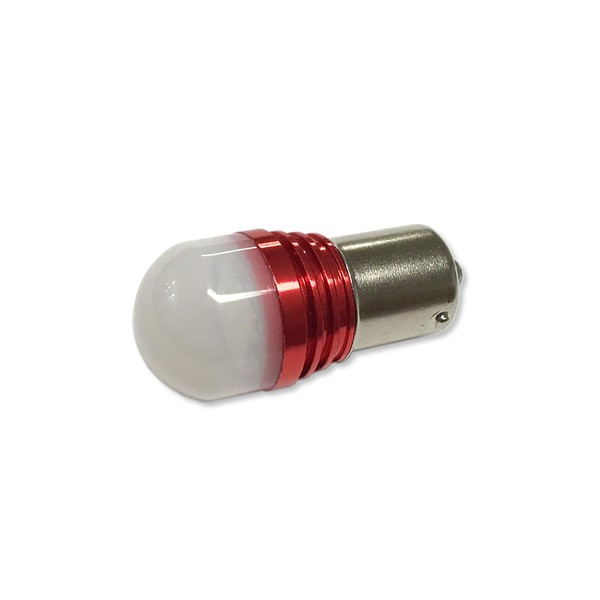 #305 28VDC Miniature Bulb LED Replacement | SC Bayonet Ba15S | Voltage: 28VDC | Replaces Bulbs 305 307 309 315 705 1203 1580X 1591 1665 1683 1691 2232 2233 3011 40778 7511 MS35478-307 (Bright White)