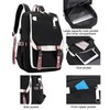 Aphmau Anime Backpack 3D Printed Cartoon Oxford Waterproof USB School