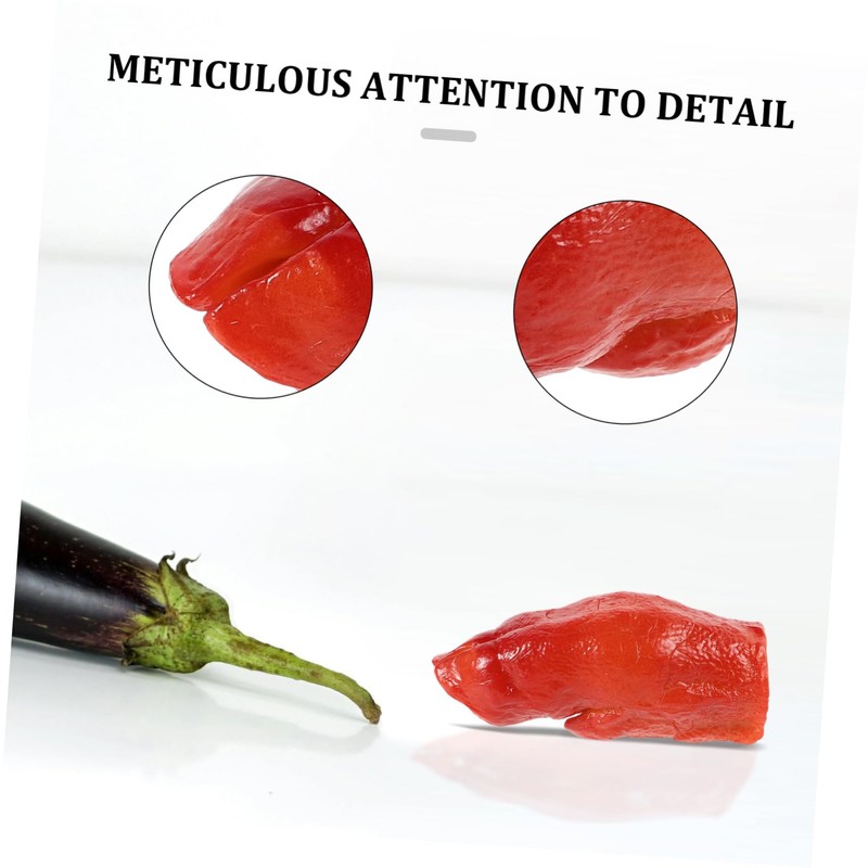 KICHOUSE 6 Pack Mini Pig Feet Prop Realistic Simulation Food