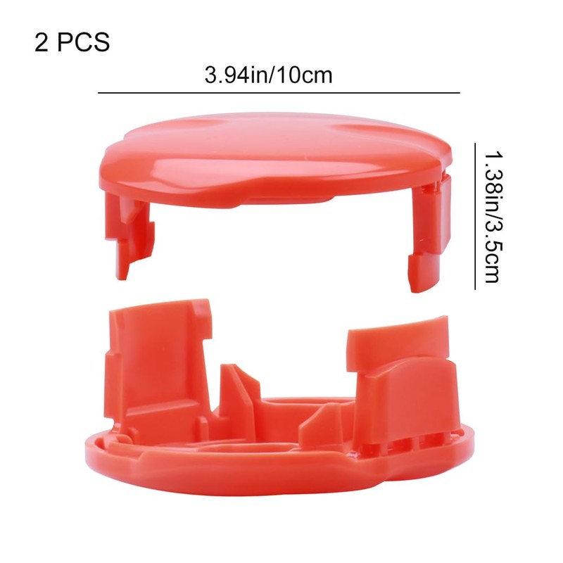 DHinkyoung 2 Pcs Trimmer Spool Cover Caps Compatible with Flymo