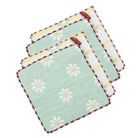 Gaze Handkerchief Towel, Face Towel, Hand Towel, Loop, Gauze Handkerchief, Cute Handkerchief, Gift, Crown Pattern, Baby Shower, Girls, Boys Mushroom Pattern, Flower Pattern, Towel Handkerchief, 6-ply