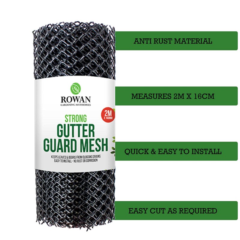 2M Gutter Guard Mesh | Protector Covers for Gutters Downpipe