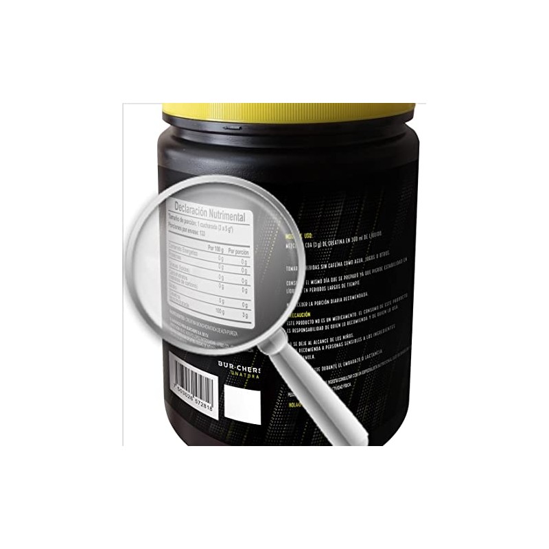 Enerdrive Sport Creatina Monohidratada, Certificación Creapure®, 600g, 120 servicios