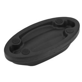 Generic Bike Front Wheel Block, Stabilize Support for Indoor Training with Anti Slipping Design and Floor Protection Pads, Fits Most Road Mountain Bikes