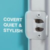 BrainExploder Door Silencer Strike Plate - Flexible, Noise Eliminating Fix