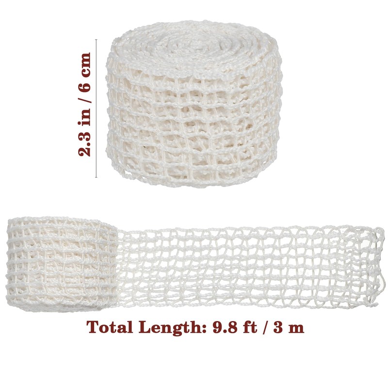 2pcs Roasting Net Beef Netting Meat Net Roll Butcher Twine