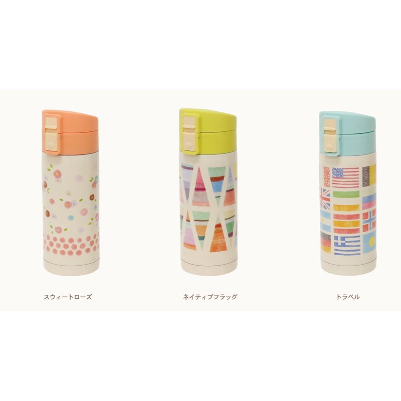 Maruwa Boeki Lucelche 4007245-09 One Push Bottle, Sweet Rose, S