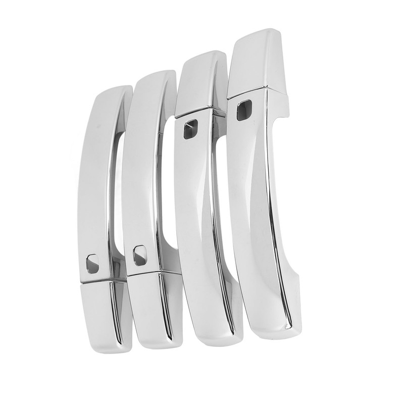 Exterior Door Handle Cover Chrome Plated Outside Door Handle Decor