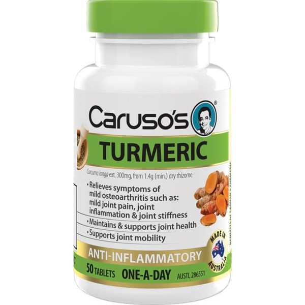 Caruso's Buy Carusos Turmeric 50 Tablets Online