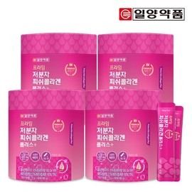Il Yang Pharm 일양약품 프라임 저분자 피쉬콜라겐 90포 4통(12개월분) / 먹는 엘라스틴 Il Yang Pharmaceutical Prime Low Molecular Fish Collagen 90 Sachets 4 Bottles (12 Months Supply) / Edible Elastin