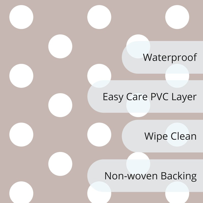 Home Direct Round Oilcloth PVC Wipe Clean Tablecloth Table Cover