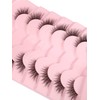 GMAGICTOBO False Eyelashes Natural Cat Eye Half Lashes Fluffy Wispy