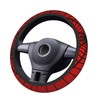 Red Spider Web Steering Wheel Cover Universal 15 Inch Cute