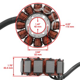 For Ski-Doo Stator for Ski Doo Summit 800R Sp E-Tec 2011 2012 2013 2014-2017 Magneto