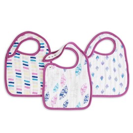 aden + anais classic Snap Bib (Wink, Pack of 3)