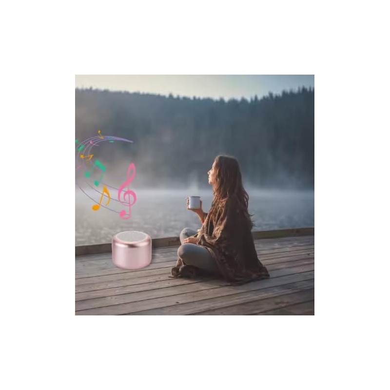 Hype Audio Portable Mini Bluetooth Wireless Speaker, Lightweight Super Compact,