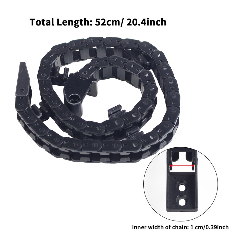 BCZAMD 3D Printer K1 Max Upgrade Accessories Cable Chain Drag