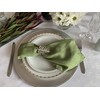 Linen Napkins –100% French Flax – Stonewashed Pure Linen Cloth