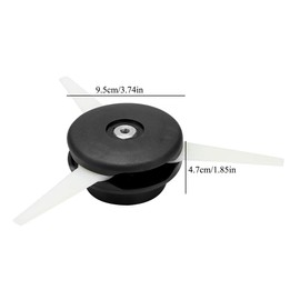 Grass Trimmer Head, Universal Trimmer Head, Grass Brush Trimmer Head Mower Brush Cutter Head for Stihl Replacement ​Polycut 6-3 Cutting Head for Grass Trimming/Edging Lawn & Garden Care