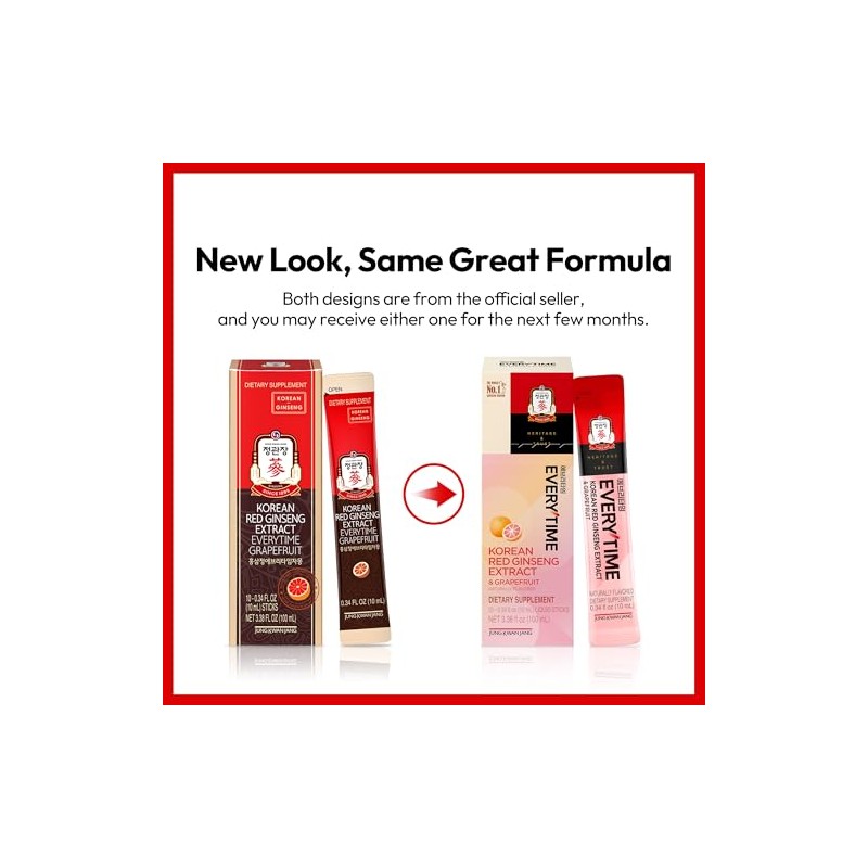 Jung Kwan Jang Extracto Ginseng Rojo Coreano Everytime Grapefruit 1000
