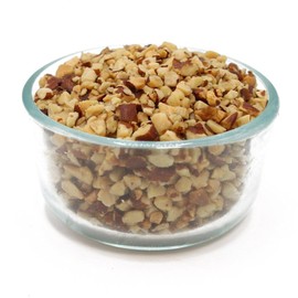 C.J. Dannemiller Chopped Almonds, Bulk 10 LB Box, Roasted & Salted, Medium Chopped Almonds Perfect for Snacking, Baking, Cooking