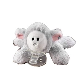 Gift Craft Lil Llama Baby Bath Toys, Pacifier Buddies and Book (Lil Llama Pacifier Buddy - Sheep)