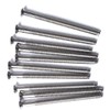 Pack of 10 Electrical Screws 50mm Chrome M3.5 Thread Diameter