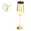 200ml Goblet Stainless Steel Champagne Glass Drinking Cup for Bar/Party