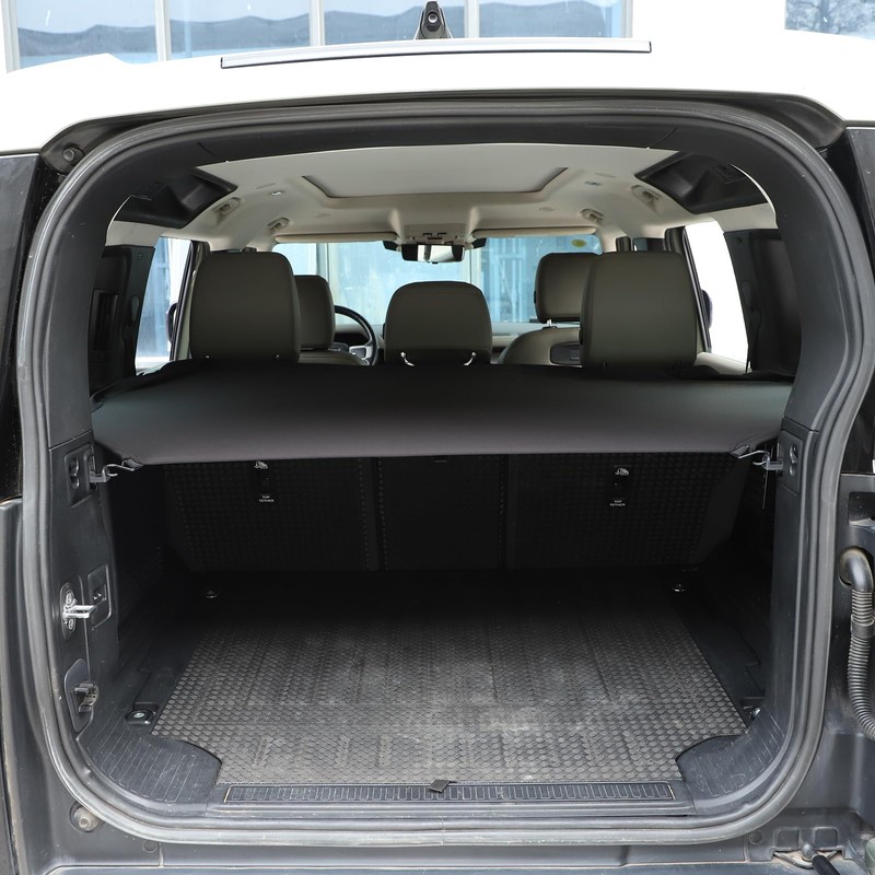 HIRUFAIT Trunk Cargo Shade Cover for Land Rover Defender 110
