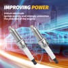 Iridium Spark Plugs 12290-5PA-A01,Completely Replace ILZKAR8J8SY,95660,4PCS