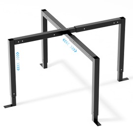 Zelvoro AC Security Cage, Steel Air Safety Conditioner Cage Fence for Round or Square Shape, Adjustable Height and Width, Air Conditioning Unit Fence, Incl Anti-Theft Screws