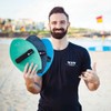 WAW Body Surfing Handplane BadFish, Aqua Green