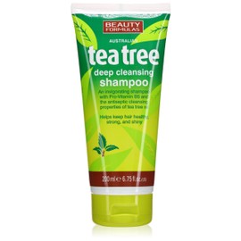 Beauty Formulas Australian Tea Tree Deep Cleansing Shampoo 200 Milliliters