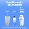 Brita Small 6 Cup Denali Water Filter Pitcher with 1
