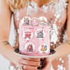Fyeoxle 36PCS Edible Candyland Cupcake Toppers Wafer Paper Sweet Candy