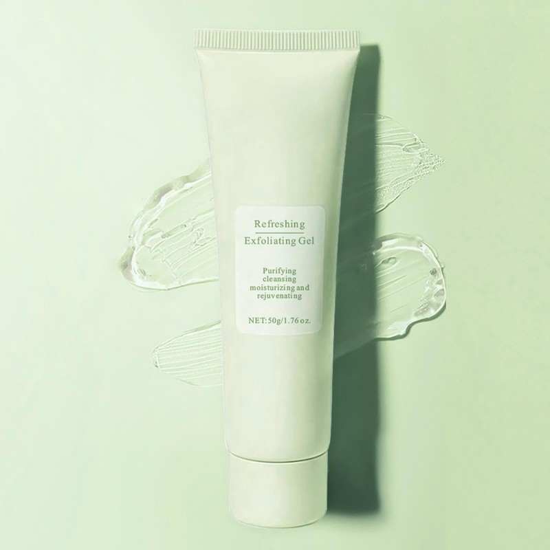 Purifying Exfoliating Gel, Facial Scrub Exfoliator, Purifying Blackhead Scrub For