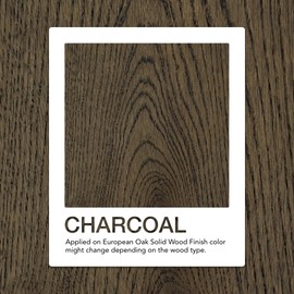 Natura Onecoat 2 Component Wood Stain Oil, 1.3 L (43.95 fl oz), Charcoal, Easy to Apply, Very Low Odor, Linseed Oil, Interior Furniture & Flooring, Dries Fast, VOC/Solvent Free, Durable Hardwax Oil