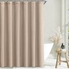 NDDYCU Beige Boho Shower Curtain with Arch Pattern Mid Centray