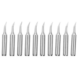 10Pcs Solder Iron Tip Brass Internal Heating Lead Free Soldering Iron Tools 900M‑T‑Bent I