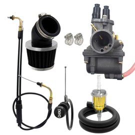 TJHSM Motorcycle Carburetor Kit 21W-14101-01-00 Replacement for PW80 Y-Zinger Big Wheel 80 BW80 1983 1984 1985-2006